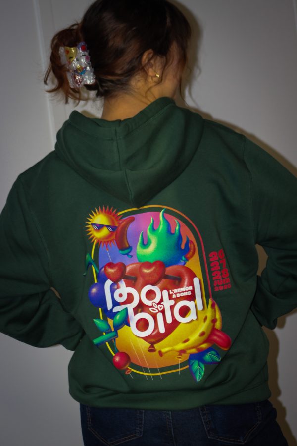 Sweat Zippé Vert 2026