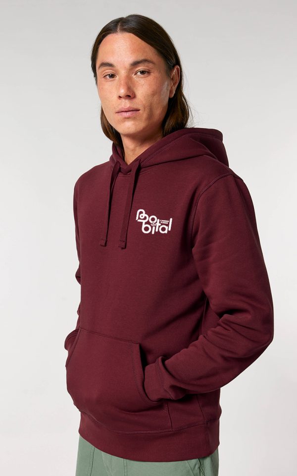 Sweat-bordeaux-coeur Sweat à capuche Bordeaux 2026