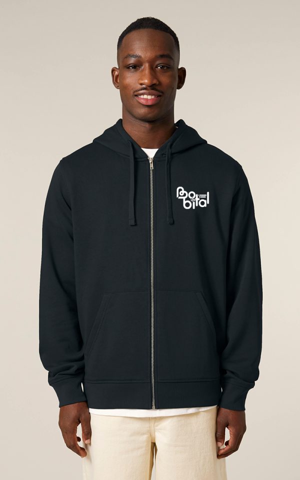 Sweat-zippe-noir-coeur Sweat Zippé Noir 2026