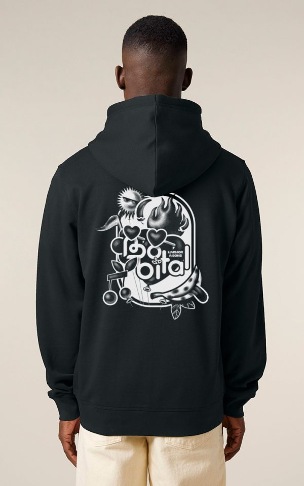 Sweat-zippe-noir-dos Sweat Zippé Noir 2026