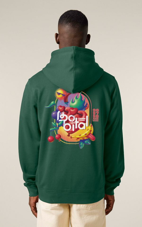 Sweat Zippé Vert 2026